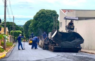 Prefeitura de Estrela do Norte realiza recapeamento de ruas