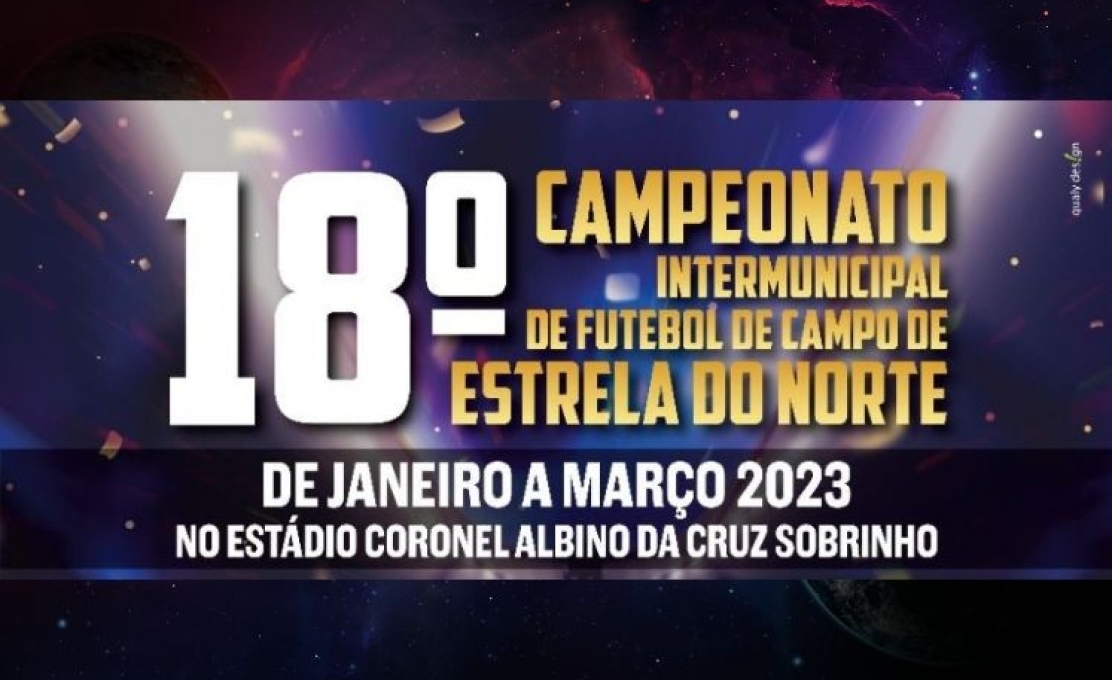 18º Campeonato Intermunicipal começa no próximo domingo