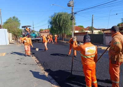 Prefeitura conclui mais uma etapa de recapeamento de vias públicas